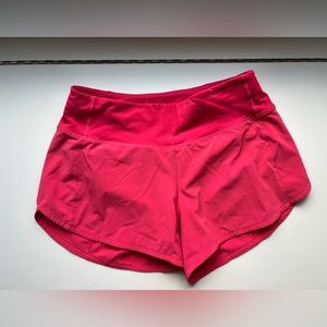 Lululemon speed up low rise lines short 4”